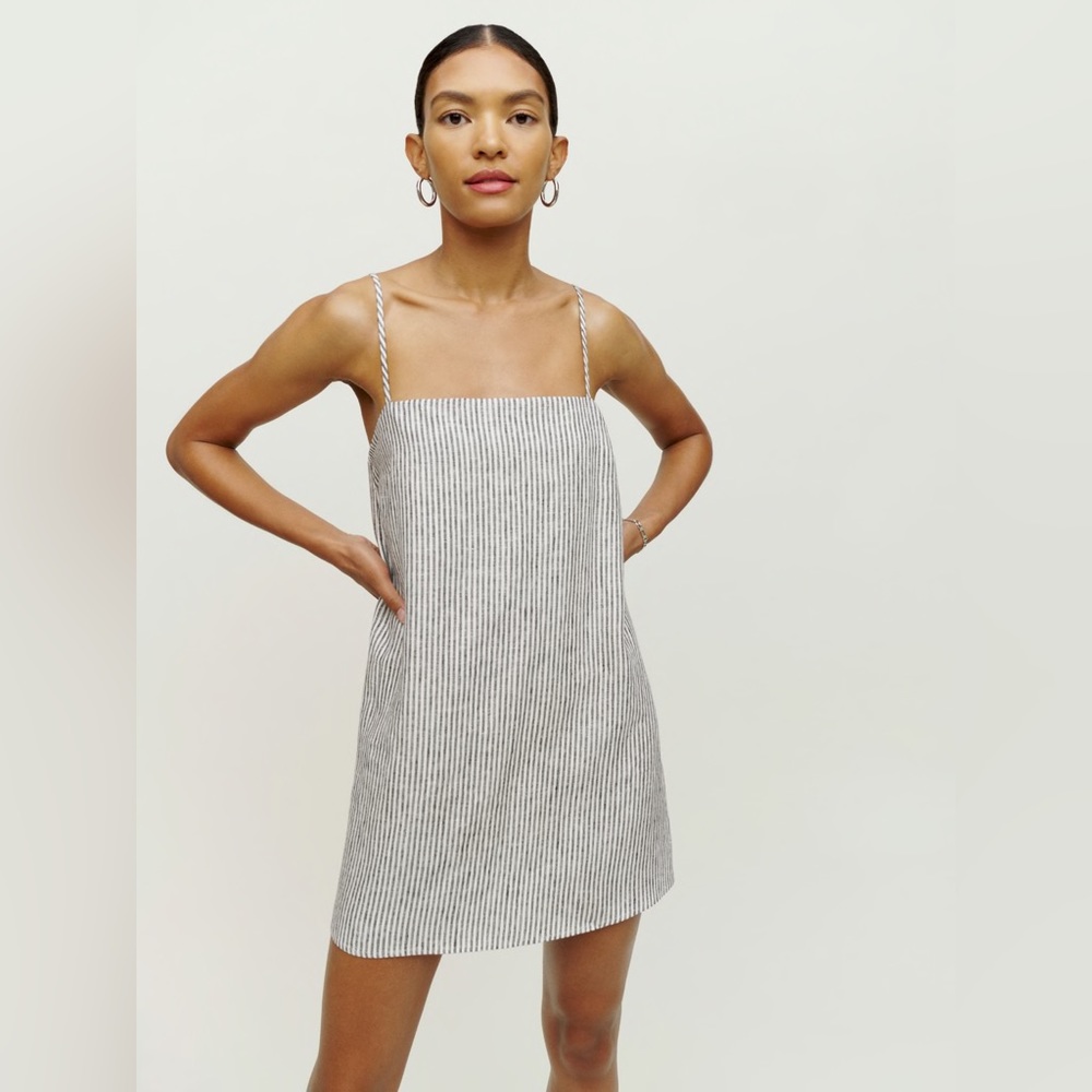 Reformation linen Aubree dress